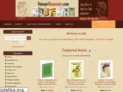Sites similar to vintagemagazines.com