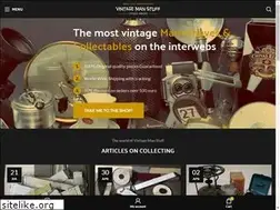 Sites similar to vintagemanstuff.com