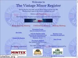 Sites similar to vintageminor.co.uk