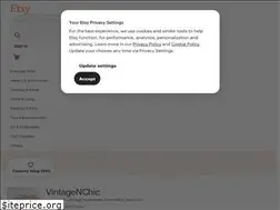 Sites similar to vintagenchic.etsy.com
