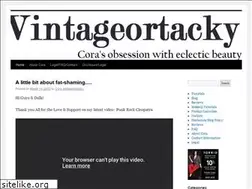 Sites similar to vintageortacky.wordpress.com