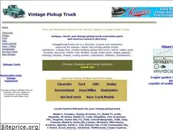 Sites similar to vintagepickuptruck.com
