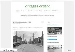 Sites similar to vintageportland.wordpress.com