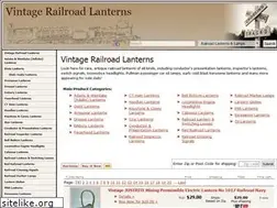 Sites similar to vintagerailroadlanterns.com