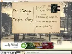 Sites similar to vintagerecipeblog.com