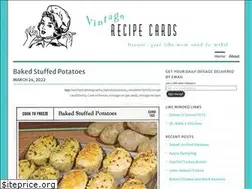 Sites similar to vintagerecipecards.com