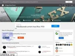 Sites similar to vintagerolexforum.com