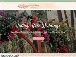 Sites similar to vintageroseweddings.com.au