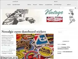 Sites similar to vintageskateboard.net