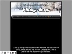 Sites similar to vintagesnow.com