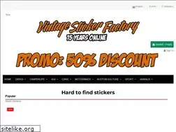 Sites similar to vintagestickerfactory.com