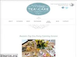 Sites similar to vintageteaandcake.com