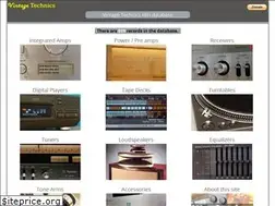 Sites similar to vintagetechnics.audio