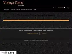 Sites similar to vintagetimes.com.au