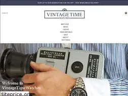 Sites similar to vintagetimewatches.com