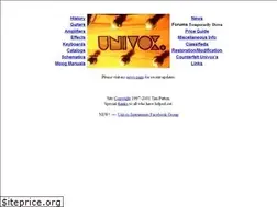 Sites similar to vintageunivox.com