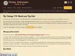 Sites similar to vintagevolkswagenmodels.com