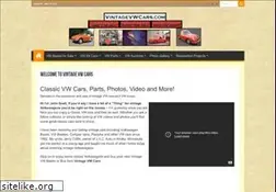 Sites similar to vintagevwcars.com