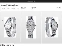 Sites similar to vintagewatchagency.com