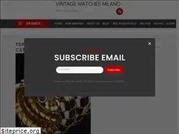 Sites similar to vintagewatchesmilano.com