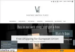 Sites similar to vintagewatchplace.com