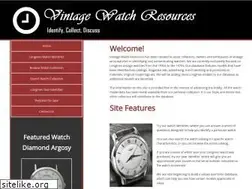 Sites similar to vintagewatchresources.com