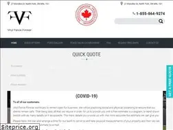 Sites similar to vinylfencetoronto.ca