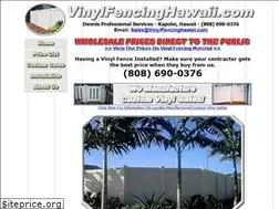 Sites similar to vinylfencinghawaii.com