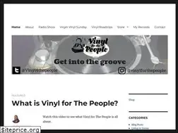 Sites similar to vinylforthepeople.com
