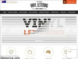 Sites similar to vinylletteringdirect.com.au