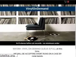 Sites similar to vinylondemand.com