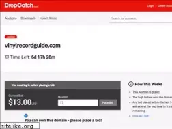 Sites similar to vinylrecordguide.com
