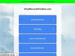 Sites similar to vinylrecordsforsale.com
