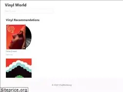 Sites similar to vinylworld.org