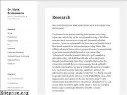 Sites similar to viola-priesemann.de