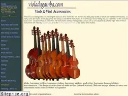 Sites similar to violadagamba.com