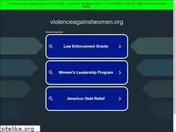 Sites similar to violenceagainstwomen.org