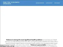 Sites similar to violenceepidemic.com