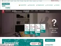 Sites similar to violencequefaire.ch