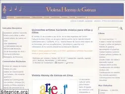 Sites similar to violetadegainza.com.ar