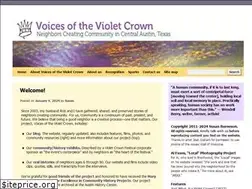 Sites similar to violetcrownvoices.com