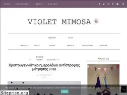Sites similar to violetmimosa.com