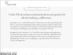 Sites similar to violetpr.com