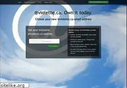 Sites similar to violette.ca