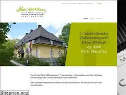 Sites similar to violinwettbewerb-marteau.de