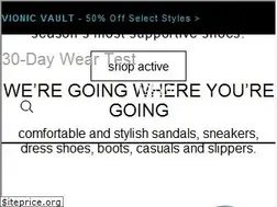 Sites similar to vionicshoes.com