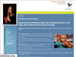 Sites similar to vioollessen.nl