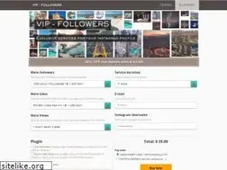 Sites similar to vip-followers.com