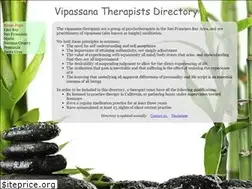 Sites similar to vipassanatherapists.org