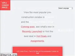 Sites similar to vipcondoprice.ca